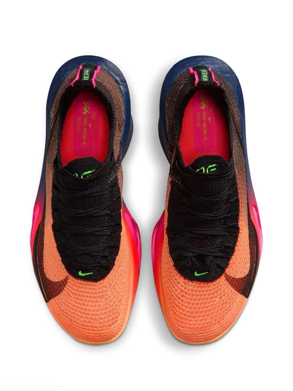 Nike Women's Alphafly 3 Glam (800 - Orange Pulse/Black-Purple Dynasty)